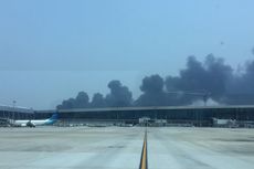 Kebakaran Terjadi di Dekat Bandara Soekarno-Hatta