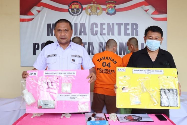 Pasangan Kekasih di Mamuju Sulbar Ditangkap Jelang Nikah Usai Kedapatan Pesta Sabu