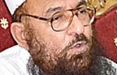 Hafiz Abdul Rahman Makki adalah warganegara Pakistan, yang merupakan orang kedua yang memimpin kelompok teroris Lashkar-e-Tayyiba. [Via Rewards for Justice]