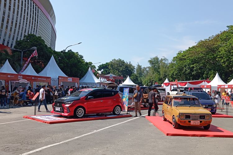 Suasana Daihatsu Kumpul Sahabat Solo, Minggu (25/8/2024).