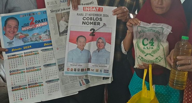 Kegiatan Tebus Murah Paslon Respati-Astrid Dilaporkan ke Bawaslu Solo, Masuk Pelanggaran?