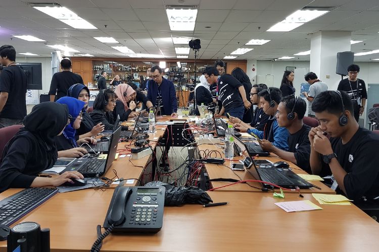 Confirmator pusat data hitung cepat Litbang Kompas