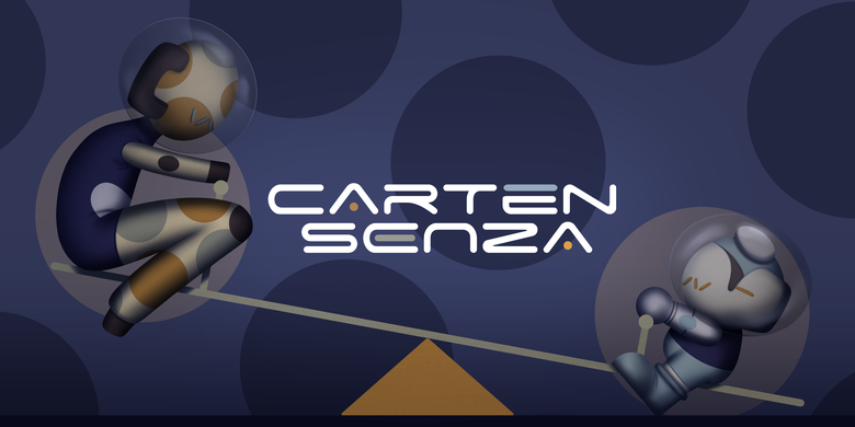 Carten & Senza, karakter kayak beradik dari dunia masa depan yang canggih dan modern