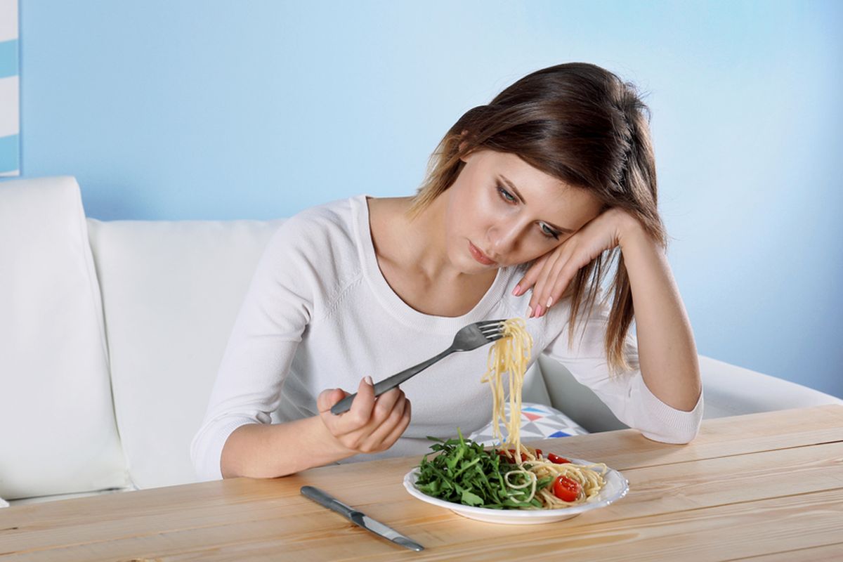 Ilustrasi eating disorder. Gangguan makan ini bisa memengaruhi kesehatan mental.