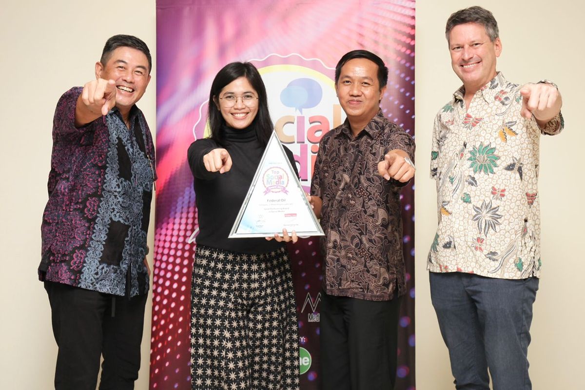 Federal Oil kembali raih Social Media Award 2021