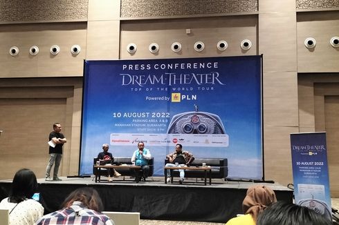 Konser Dream Theater di Solo Sedot Ribuan Penonton, 824 Personel Pengamanan Diterjunkan