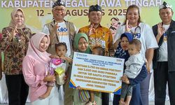 Atasi Masalah Stunting, Program Bulog Peduli Gizi Sasar Balita di Desa Karangdawa