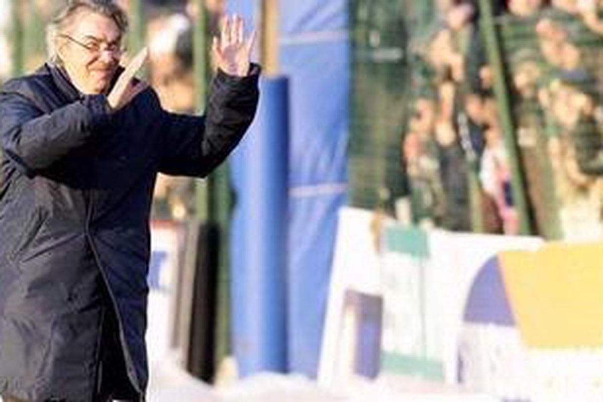 Presiden Inter Milan, Massimo Moratti.
