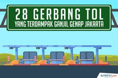 Ini 28 Akses Gerbang Tol Dalam Kota Jakarta yang Kena Ganjil Genap