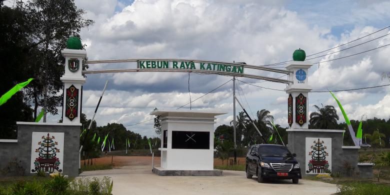 Kebun Raya Katingan Kalteng Diresmikan