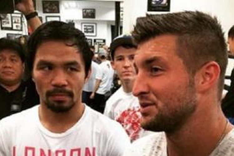 manny Pacquiao dan Tim Tebow