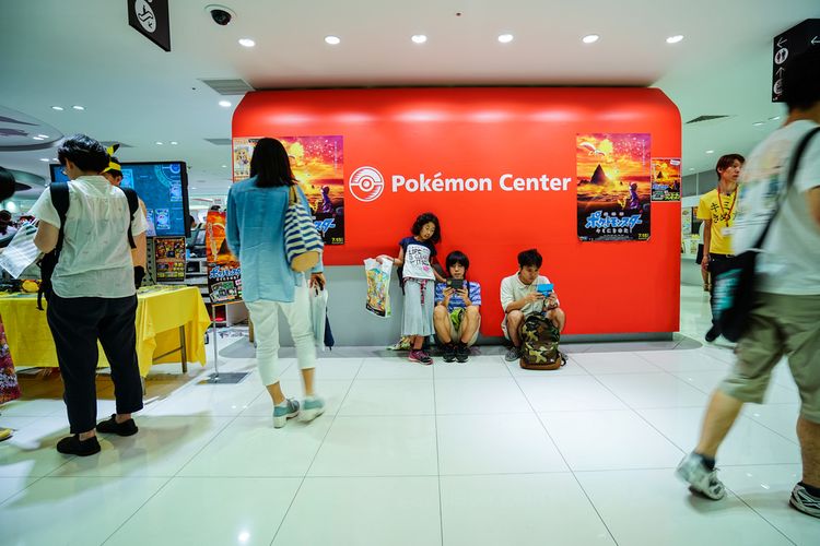 Pokemon Center di Osaka, Jepang.