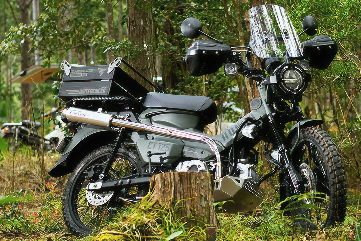 Honda CT125 Survival ADV garapan Dirtfreak