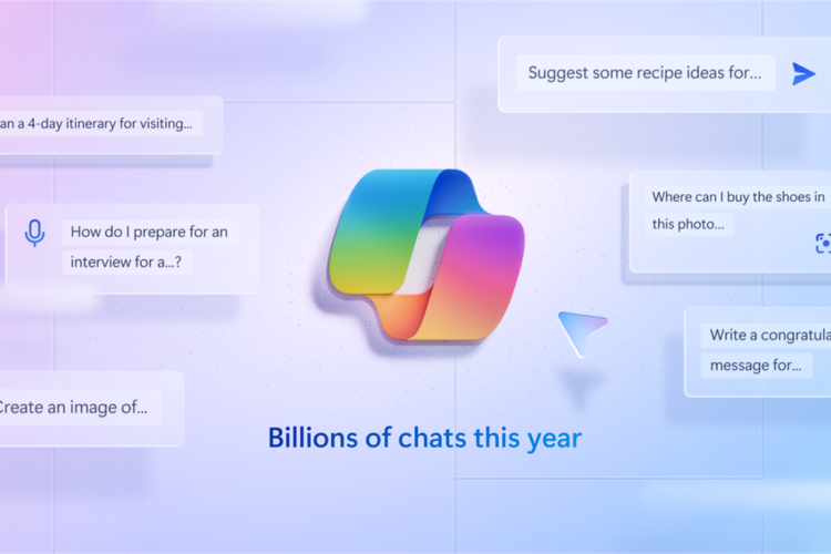 Ilustrasi fitur baru yang dihadirkan chatbot AI Microsoft, Copilot