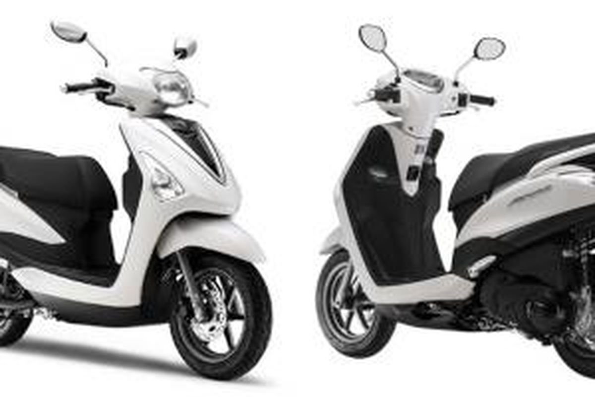 Yamaha Acruzo yang akan diluncurkan khusus untuk wanita Vietnam.