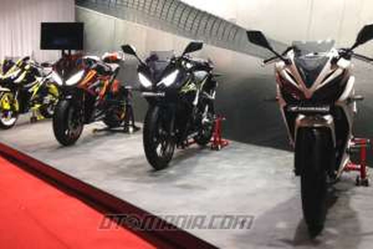 Tampang All New Honda CBR150R yang semakin agresif.