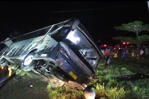 Sopir Bus Rombongan SMPN 3 Garut yang Kecelakaan di Purworejo Diamankan Polisi 