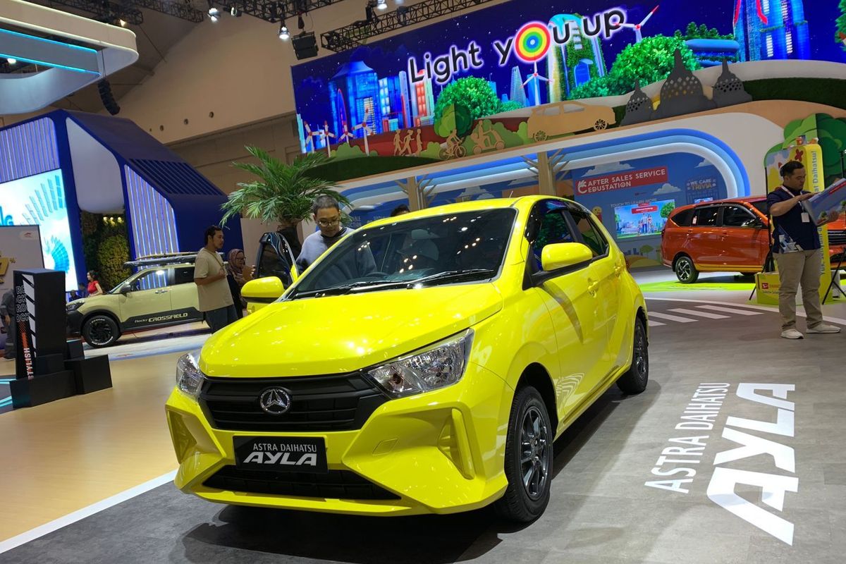 Daihatsu Ayla di GIIAS 2024