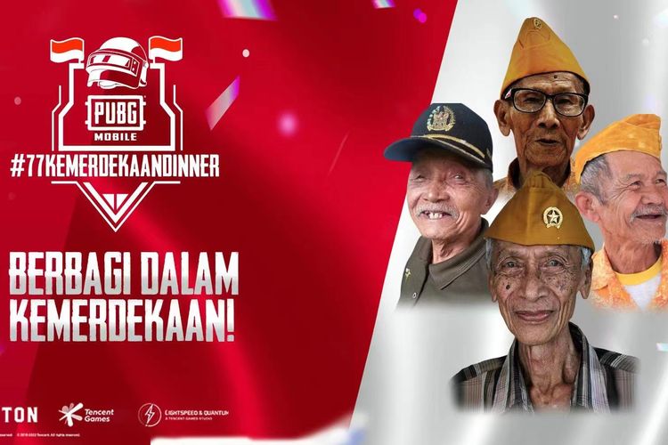 Komunitas PUBG MOBILE Indonesia menjadikan perayaan hari kemerdekaan ke-77 Indonesia sebagai momen berbagi kegembiraan bersama yayasan Rumah Veteran.