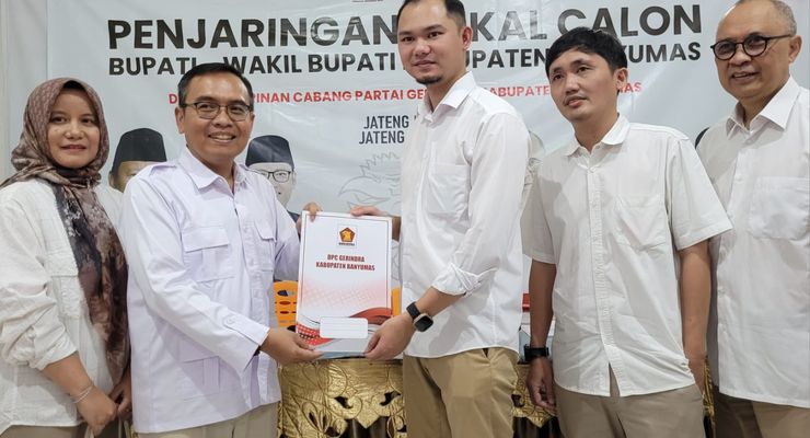 Kader Gerindra Banyumas Rachmat Imanda Pastikan Daftar Bakal Calon Bupati