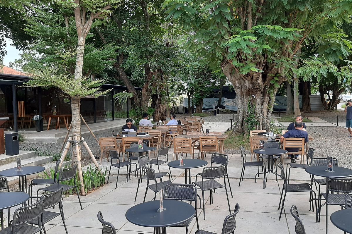Salah Satu Cafe di Urban Forest, Cipete, Jakarta Selatan, Rabu (11/1/2023)