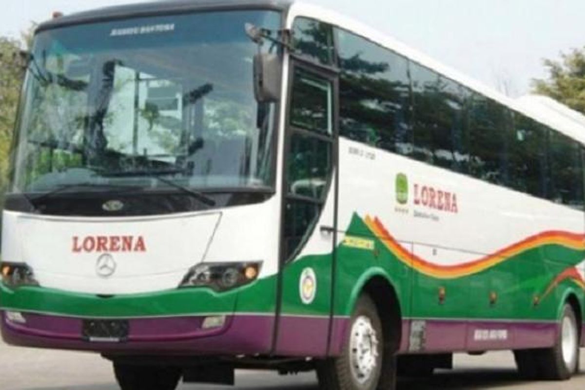 ARmada bus milik Lorena