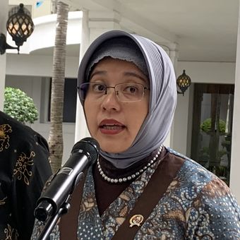 Kepala Badan Pusat Statistik (BPS) Amalia Adininggar Widyasanti membahas soal polemik penonaktifan BPJS Kesehatan Segmen PBI di Kantor Kemenko PM, Jakarta Pusat, Senin (16/2/2026).