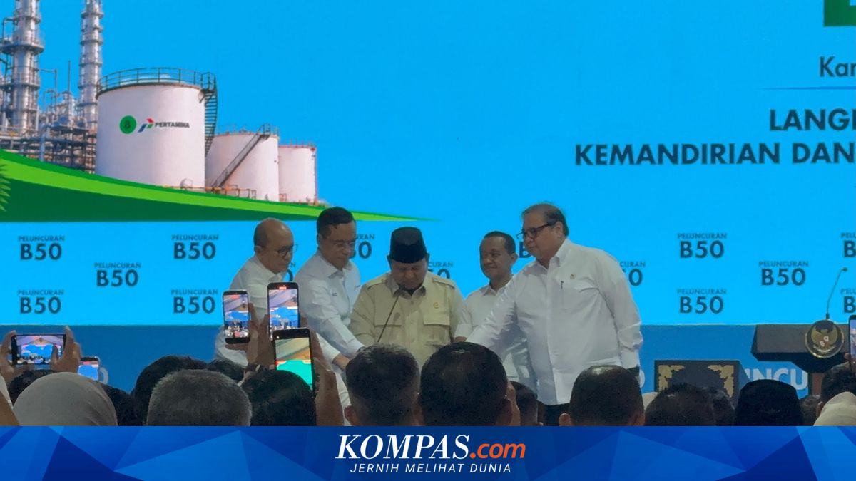 Prabowo Resmikan BBM Baru B50, Indonesia Tak Perlu Impor Solar Lagi