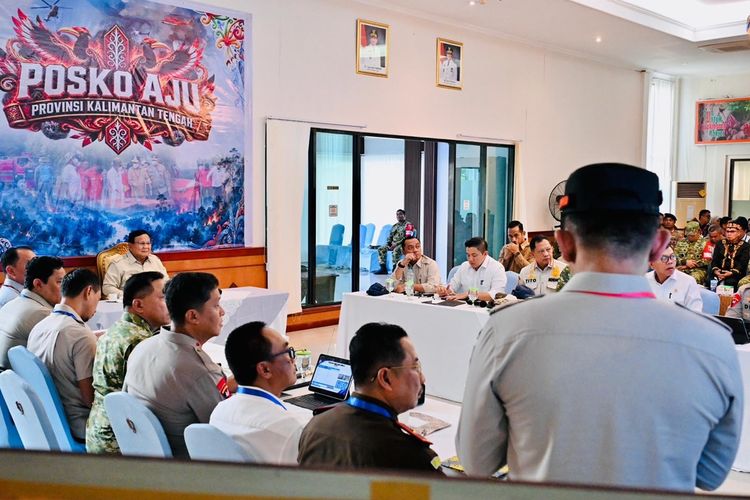 Usai dari Kalbar, Mendagri Tito Bersama Presiden Bertolak ke Kalteng Bahas Penguatan Penanganan Karhutla