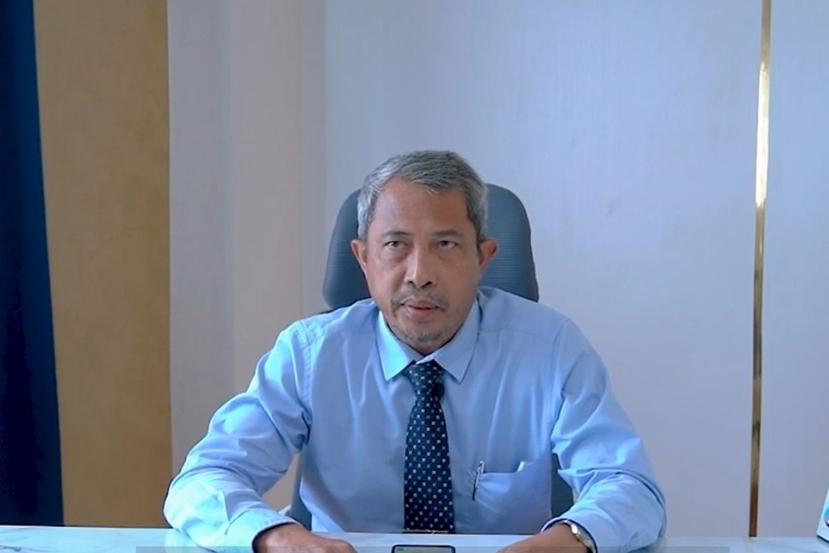 Potongan gambar wawancara Wakil Dekan Fakultas Kedokteran Unpri Medan, Kolonel drg Susanto, Rabu (13/12/2023)