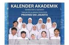 Kalender Akademik DKI Jakarta 2025 Siswa PAUD-SMA, Ada 62 Hari Libur