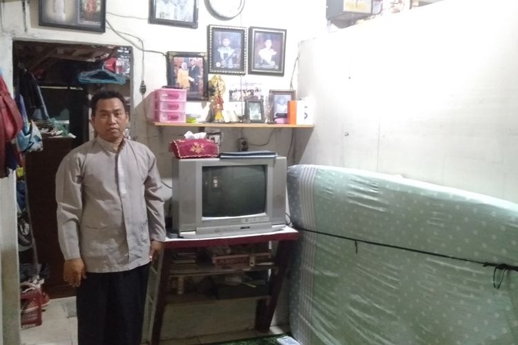 Edi Hartono saat ditemui di rumahnya di kawasan Tebet, Jakarta Selatan, Jumat (8/11/2019)