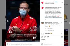 Solidaritas Denmark untuk Tim Badminton Indonesia di All England