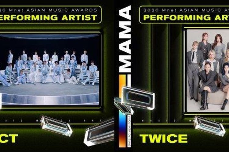 NCT, TWICE, SEVENTEEN, dan IZ*ONE dipastikan tampil di MAMA 2020