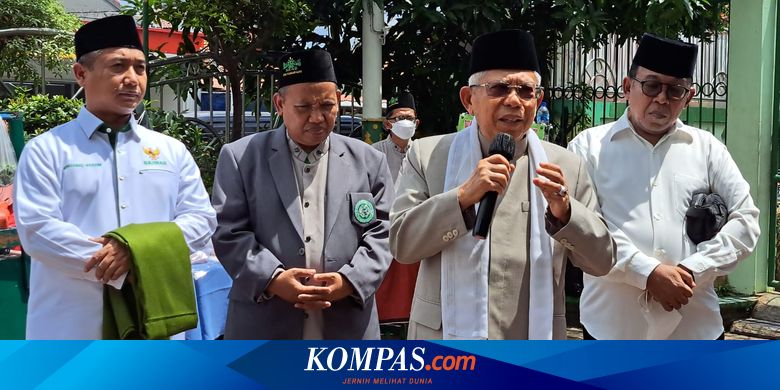 Minta Tak Ada Permusuhan di Pemilu 2024, Wapres: Bagimu Capresmu, Bagiku Capresku