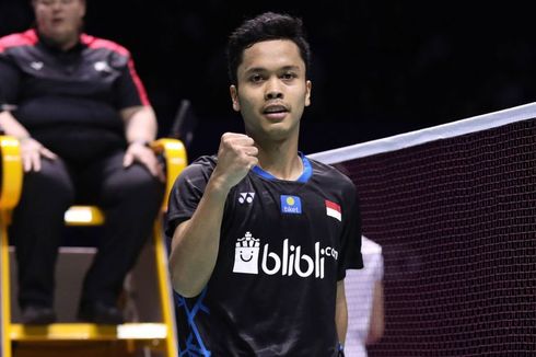 Hasil Swiss Open 2022: Berjuang 64 Menit, Anthony Ginting Lolos Perempat Final