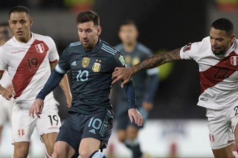 Babak I Argentina Vs Peru: Albiceleste Unggul 1-0 berkat Lautaro