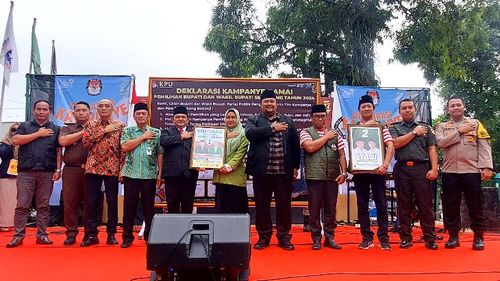 Debat Pilkada Kabupaten Semarang, Ngesti dan Nurul Adu Visi Misi