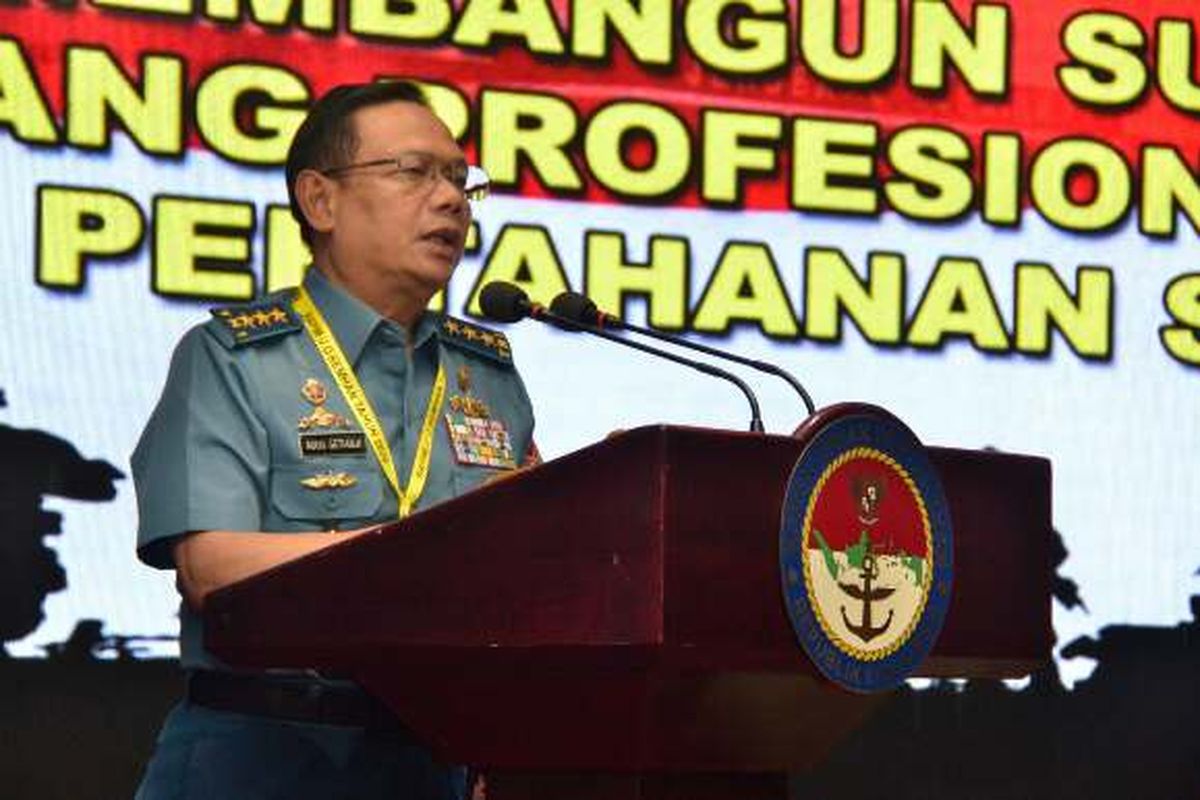 Sekretaris Jenderal (Sekjen) Kementerian Pertahanan (Kemhan) Laksdya TNI Agus Setiadji membuka Rapat Pimpinan (Rapim) Unit Organisasi (UO) Kementerian Pertahanan Tahun 2020, Rabu (5/2/2020) di Aula Gedung AH Nasution lt. 16 Kantor Kemhan, Jakarta. 

