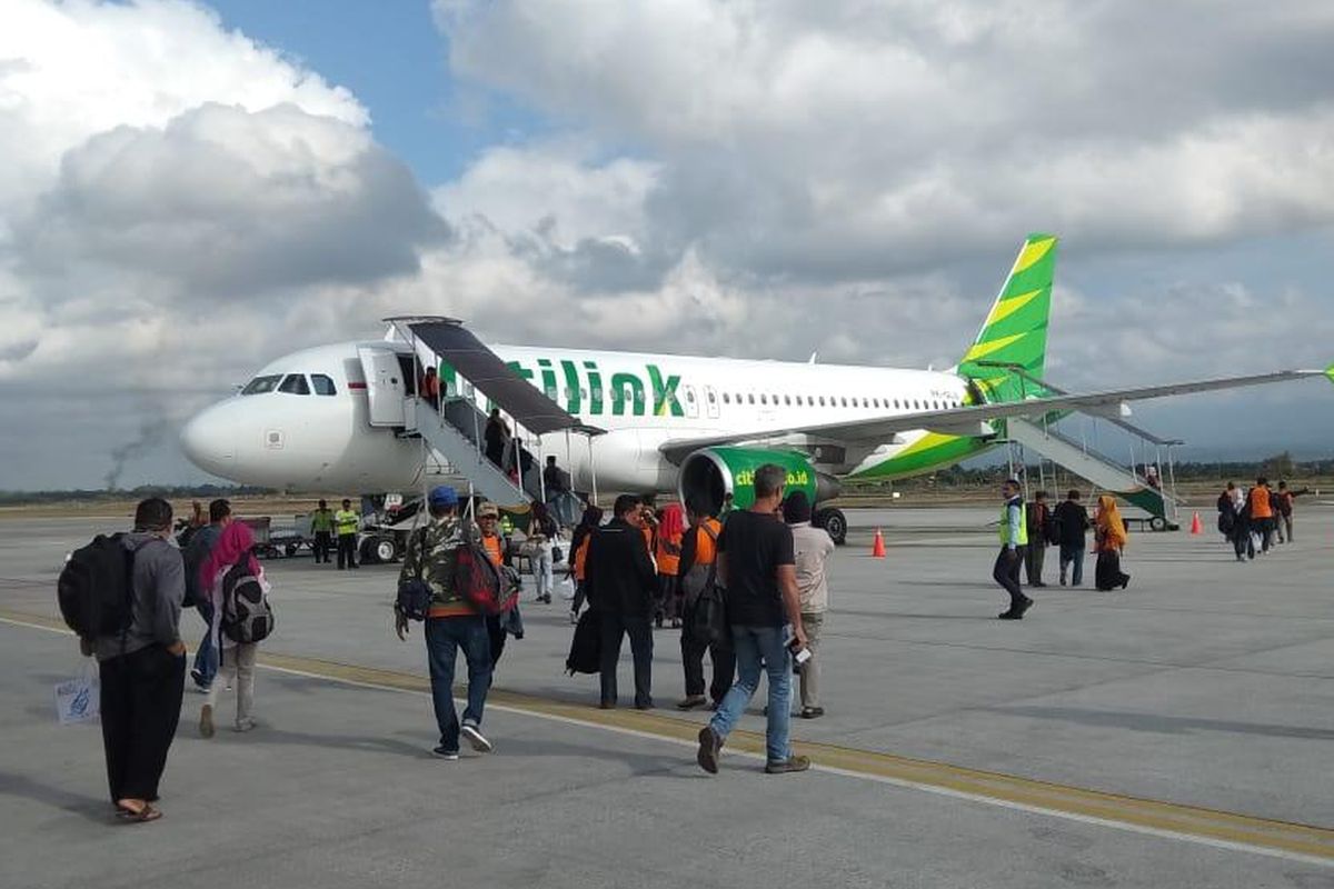 Citilink kini melayani rute penerbangan Banyuwangi - Bali pp.