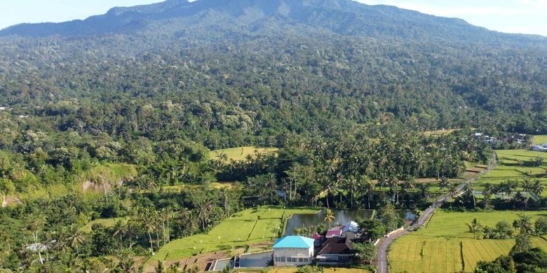 Buwun Sejati Tourist Village in West Lombok, West Nusa Tenggara. 