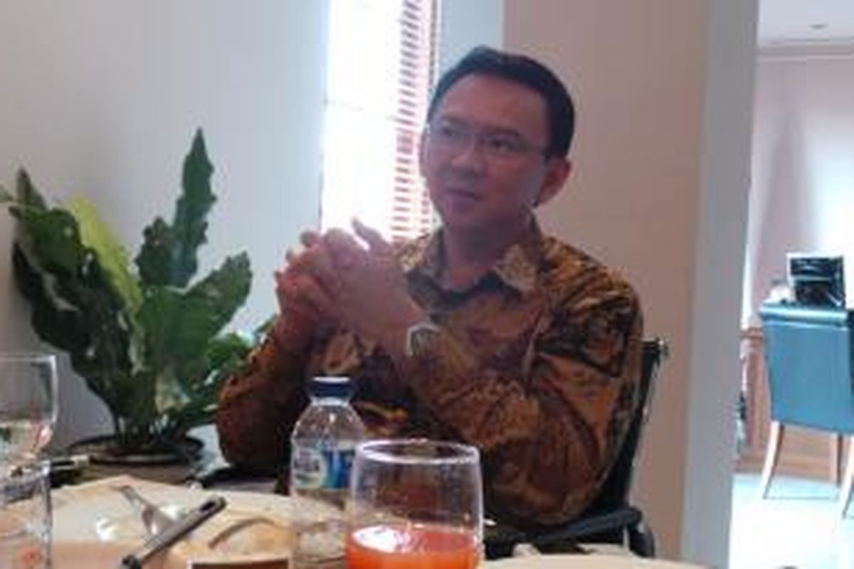 Wakil Gubernur DKI Jakarta Basuki Tjahaja Purnama.