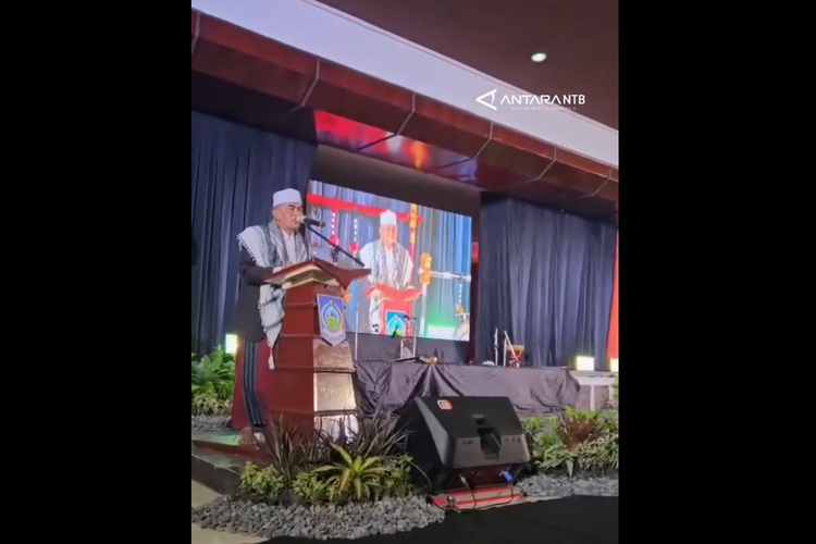 Tokoh Agama Sasak TGH Lalu Nurudin Marzuki Wafat Saat Pimpin Doa 