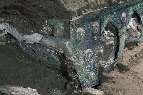 Arkeolog Temukan Kereta Kuno Romawi Berusia 2.000 Tahun di Pompeii 