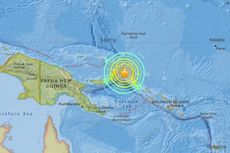 Gempa Magnitudo 8 Guncang Papua Niugini, Berpotensi Tsunami