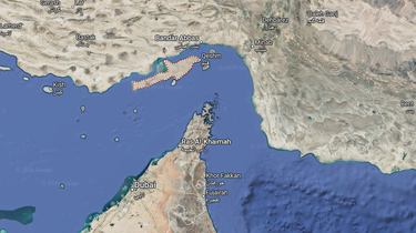 [HOAKS] Video Jet Tempur Israel Hancurkan Kapal Perang Iran di Selat Hormuz