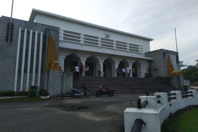 Museum Mulawarman di Tenggarong, Kabupaten Kutai Kartanegara, Sabtu (19/10/2019). 