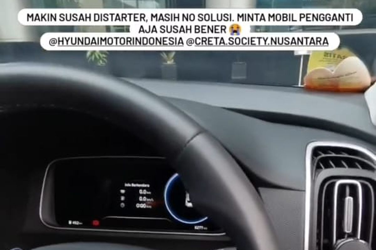 Hyundai Creta ngadat, tidak mau distarter