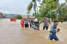 Curah Hujan Tinggi, Sungai Kobe Meluap, Banjir Hantam Halmahera Tengah