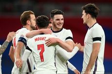 Hasil Inggris Vs Islandia, The Three Lions Pesta Gol di Wembley